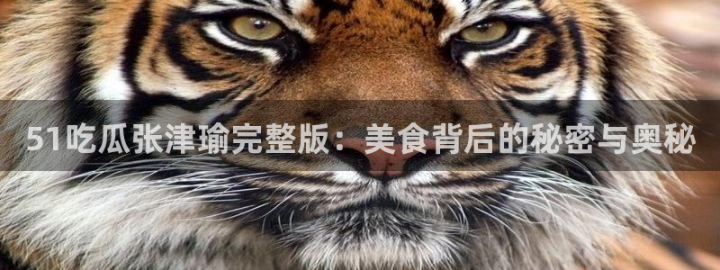 51吃瓜网更新最快最全的:51吃瓜张津瑜完整版:美食背后的秘密与奥秘