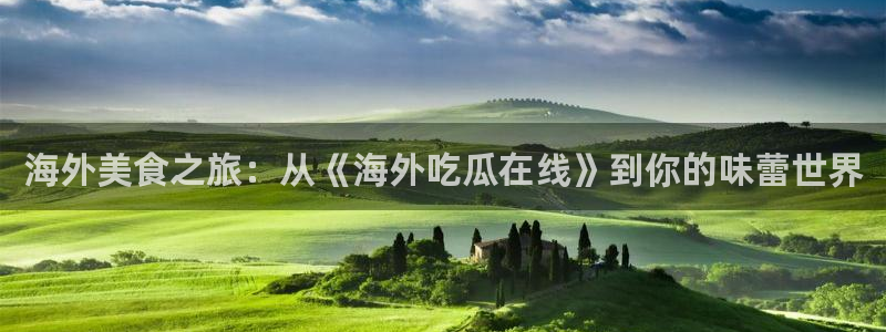 91吃瓜网今日吃瓜入口:海外美食之旅:从《海外吃瓜在线》到你的味蕾世界